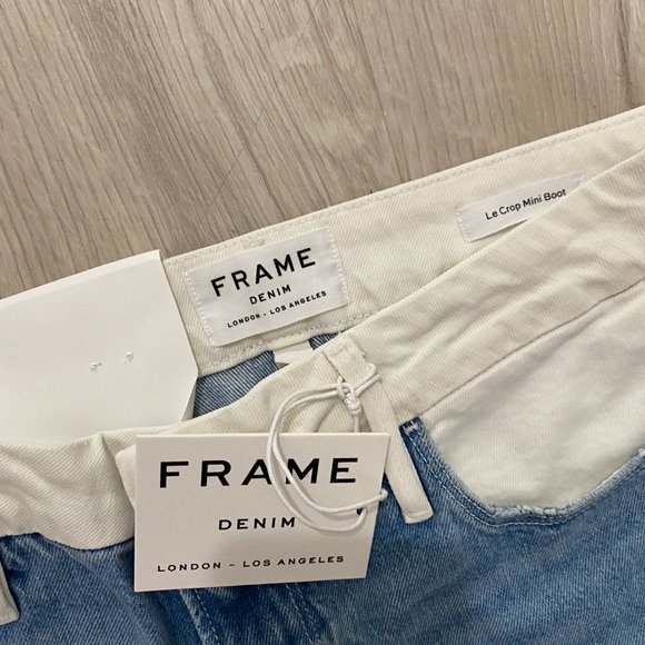 Frame Boot Cut Mid Rise Jeans - Picture 4 of 4